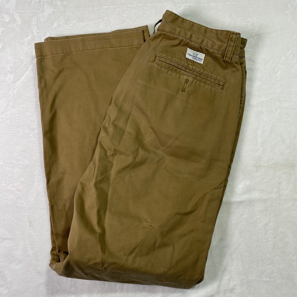 Vineyard Vines Chino Pants 28x30 Khaki Brown Straight Leg Mens